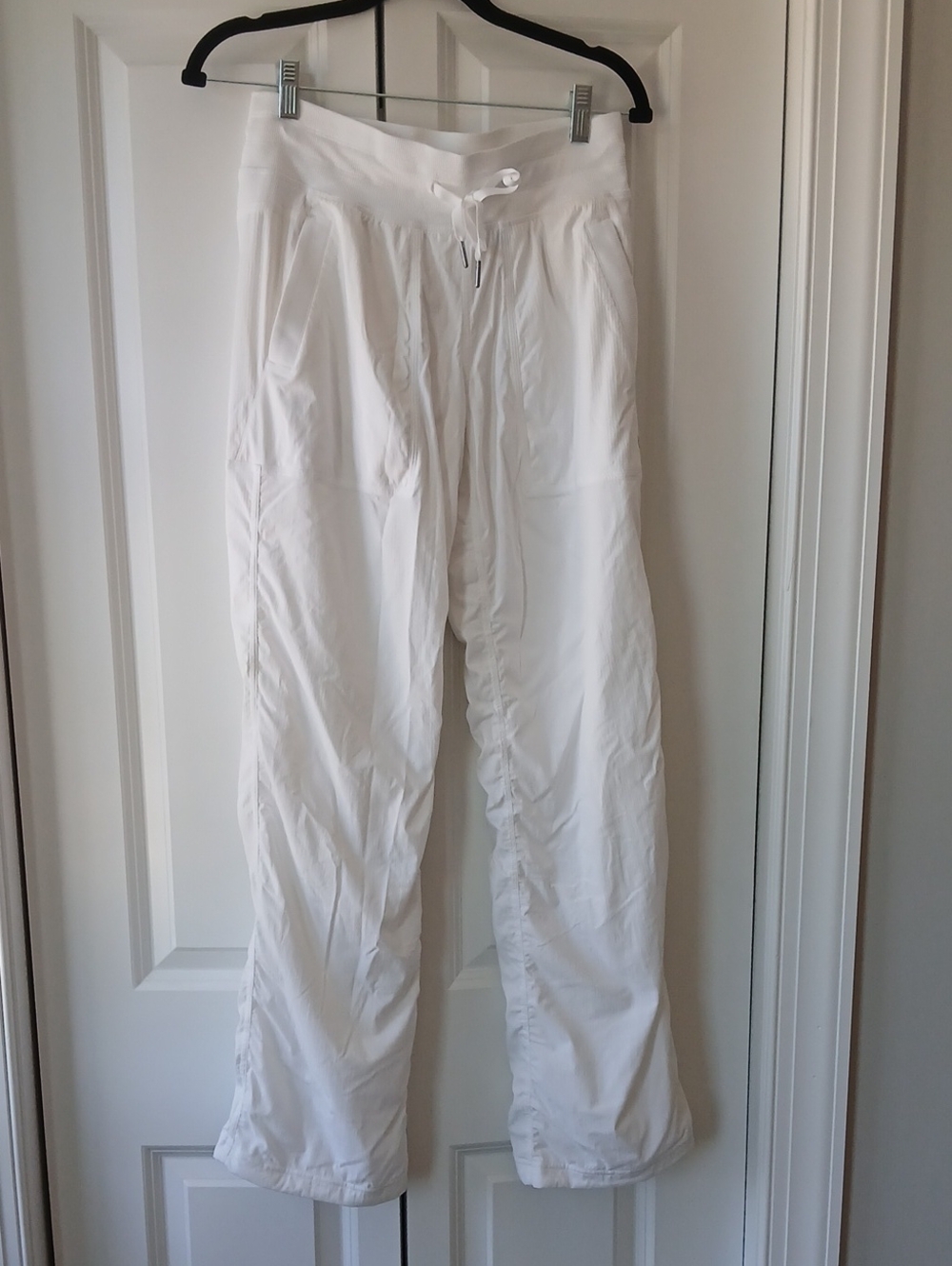 Lululemon Studio Pant Dance Drawstring Liner Pants Size 6 White
